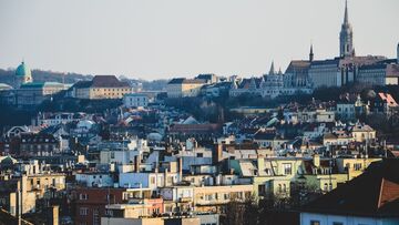 Hungary cityscape skyline