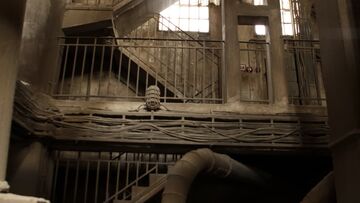 Underground stairwell in Hungary